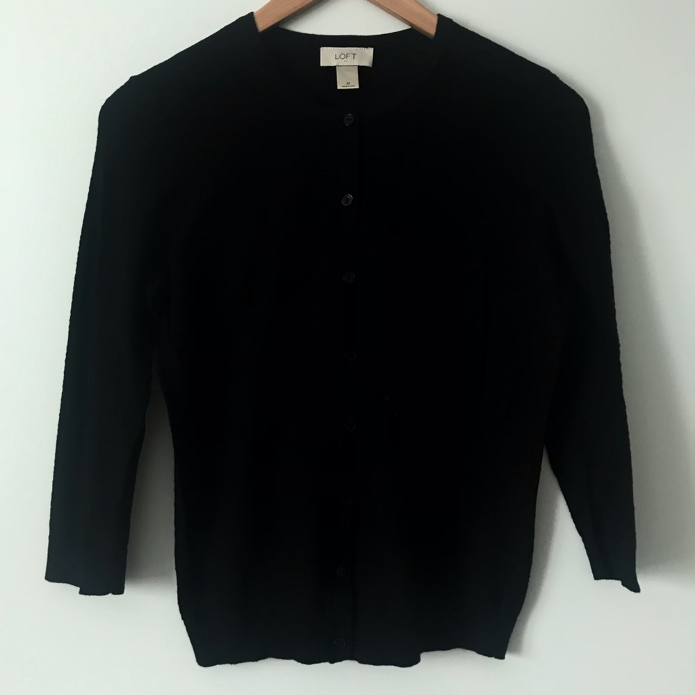 💥💥BOGO💥💥LOFT Slub Cardigan with 3/4 sleeve
